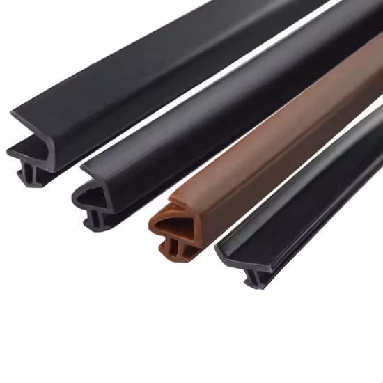 Precio de fábrica Po/Pk/O tipo EPDM PVC TPV TPE tira de sellado de caucho/perfil/junta para puertas y ventanas